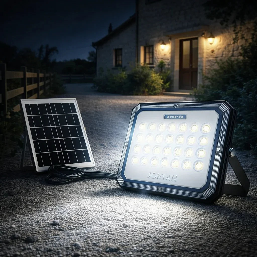Kit Reflector Solar 500W 💡Con Panel Solar y Control