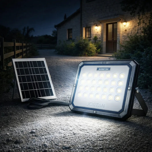 Kit Reflector Solar 500W 💡Con Panel Solar y Control