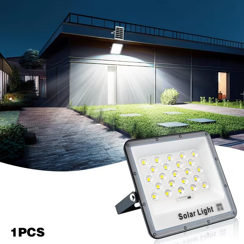 Kit Reflector Solar 500W 💡Con Panel Solar y Control